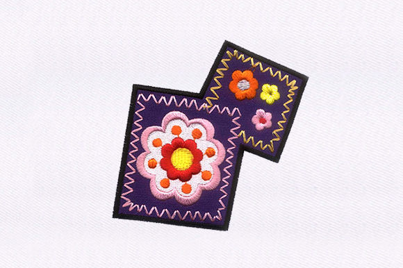 Flowers in Squares
