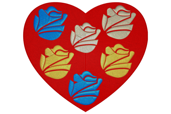 Heart with Flowers Inside
