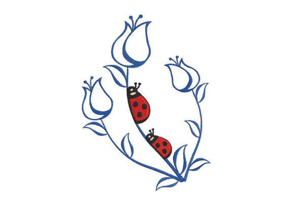 Ladibugs: A Sweet, Minimalist Embroidery Design for Meaningful Gifts