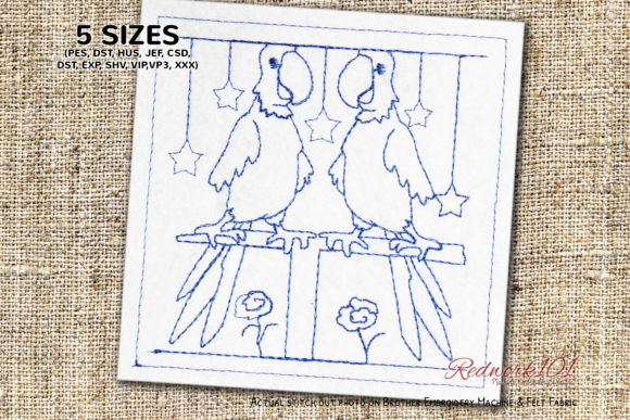 Two Pirate Parrots